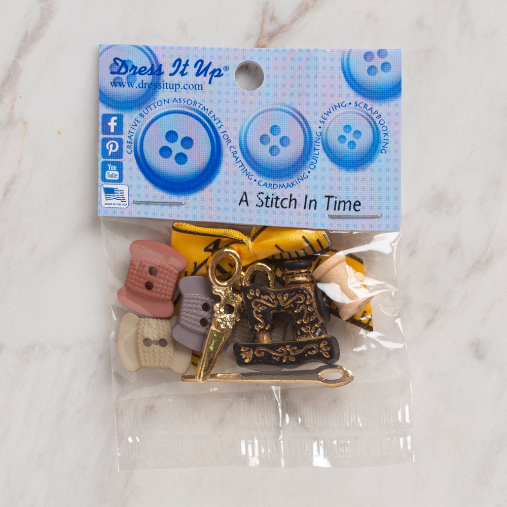 DRESS IT UP TERZİ MALZEMELERİ DEKORATİF DÜĞME - 348